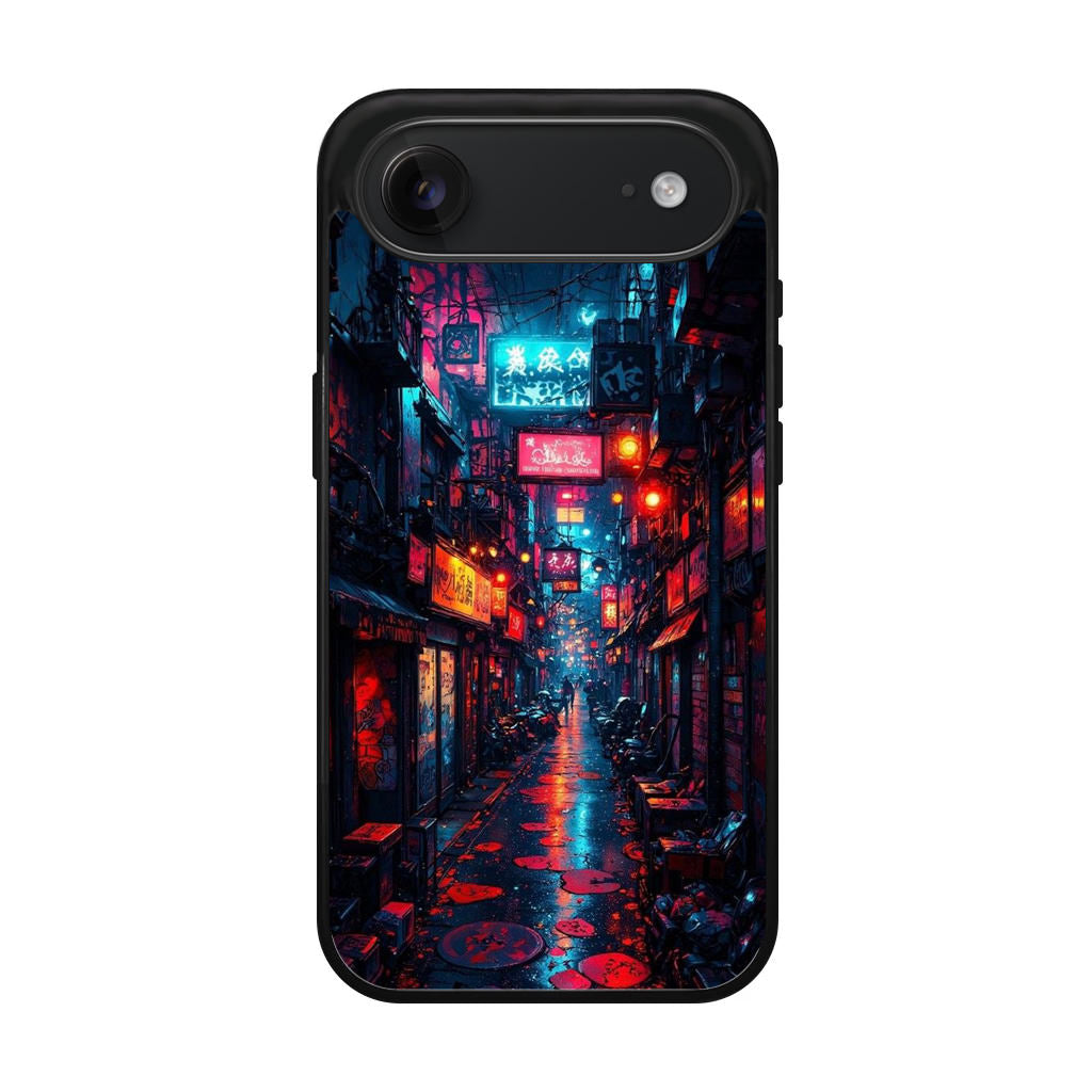 Neon Veins Of The Cyber City iPhone Air Case