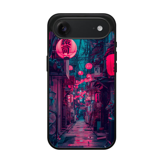 Neon Veins of the Night Market iPhone Air Case