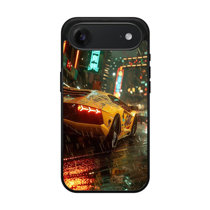 Night Drift Thunder Neon Streets iPhone Air Case