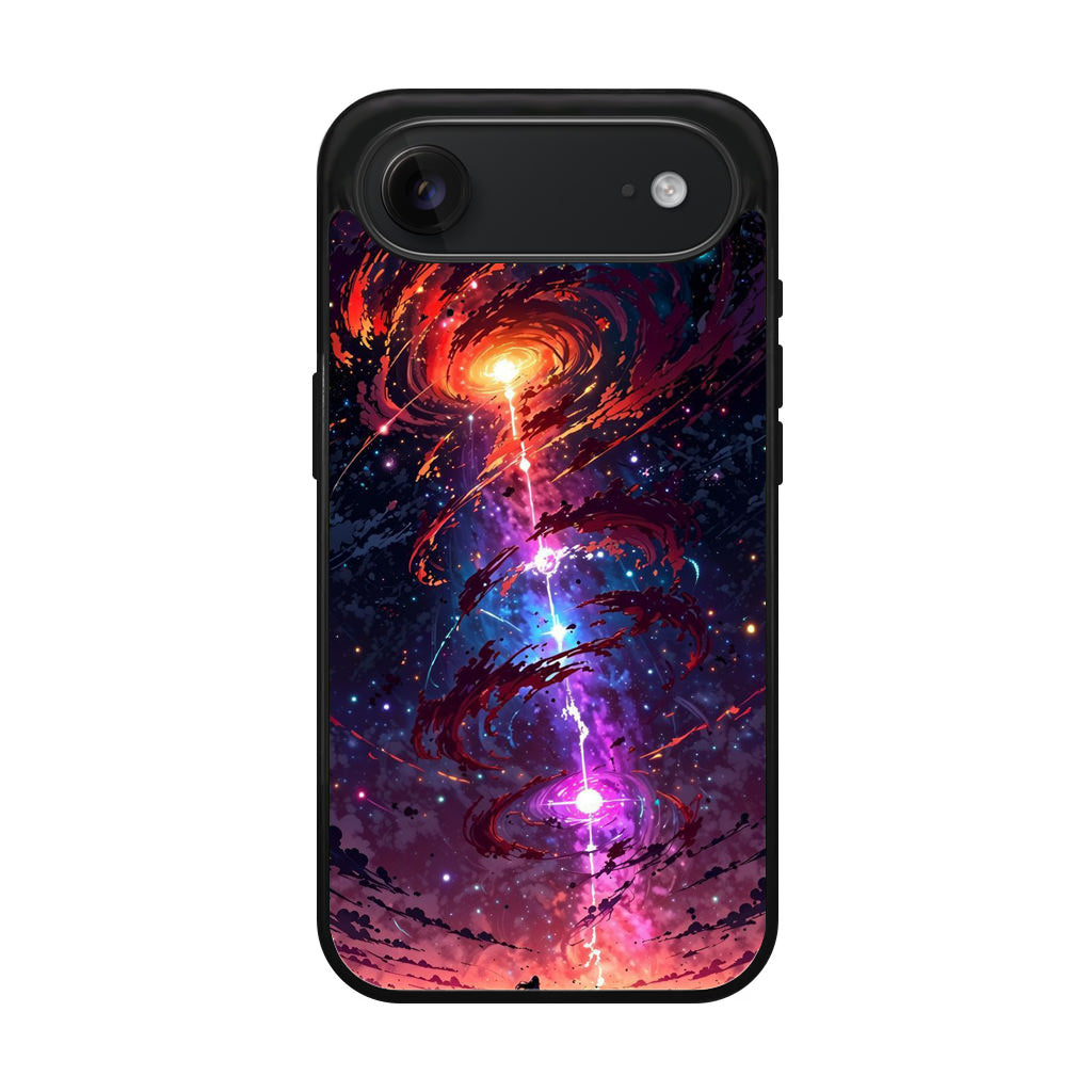 Stargazer at the Axis of Creation iPhone Air Case