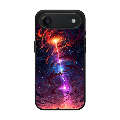 Stargazer at the Axis of Creation iPhone Air Case