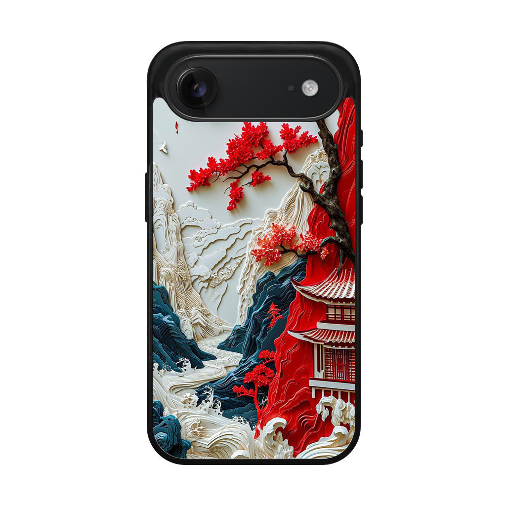 Whispers of the Crimson Zen iPhone Air Case
