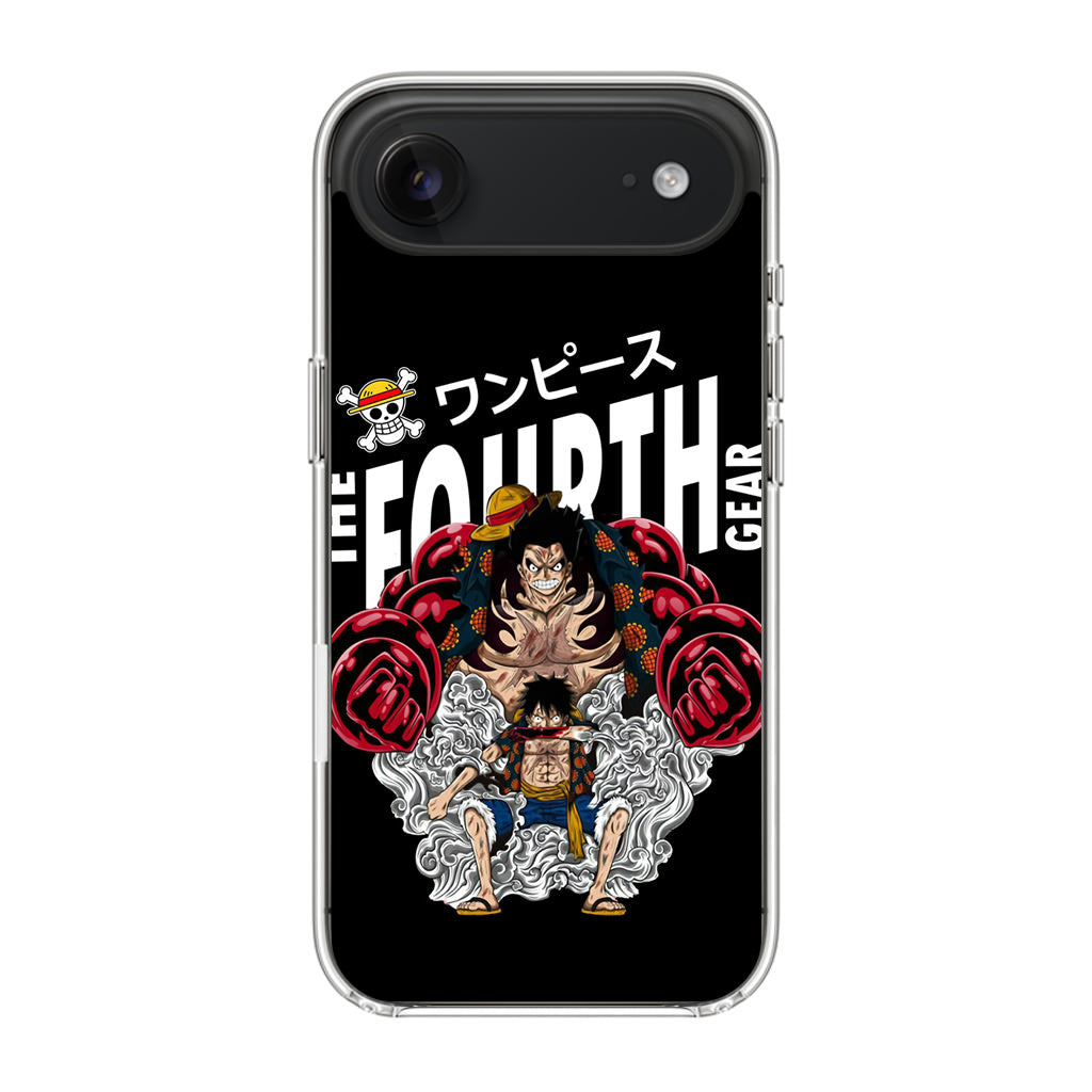 Luffy The Fourth Gear Black iPhone Air Case