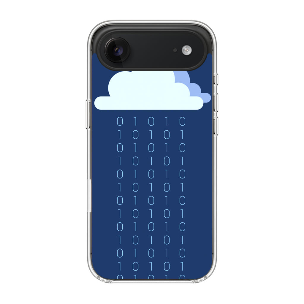 Abstract Binary Minimalist iPhone Air Case