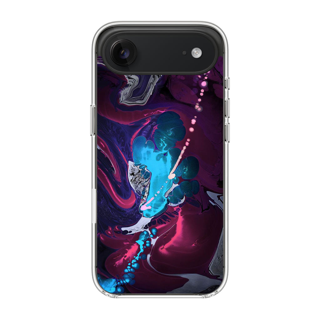Abstract Purple Blue Art iPhone Air Case