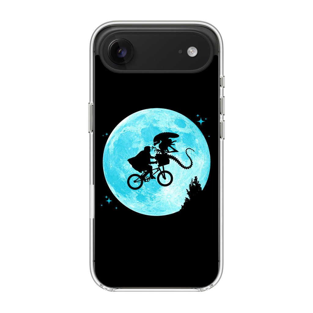 Alien Bike to the Moon iPhone Air Case