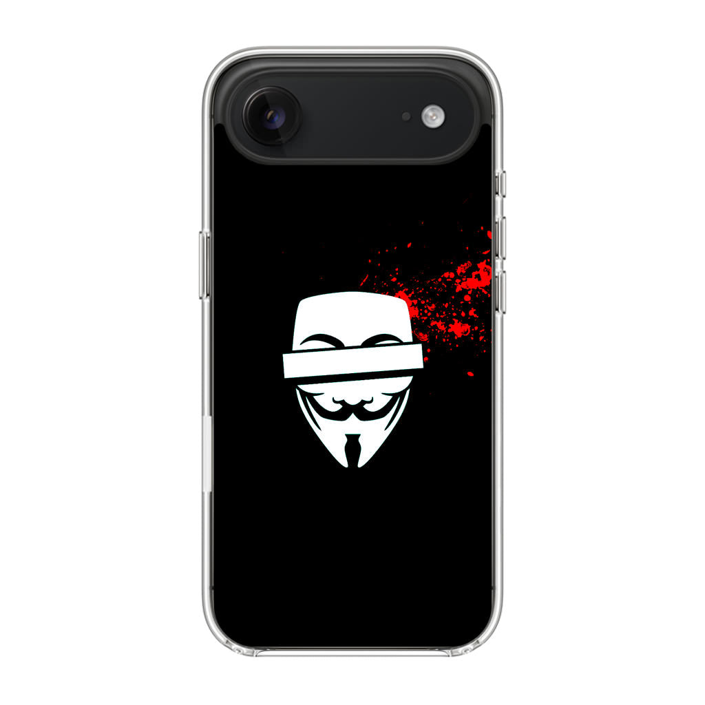 Anonymous Blood Splashes iPhone Air Case