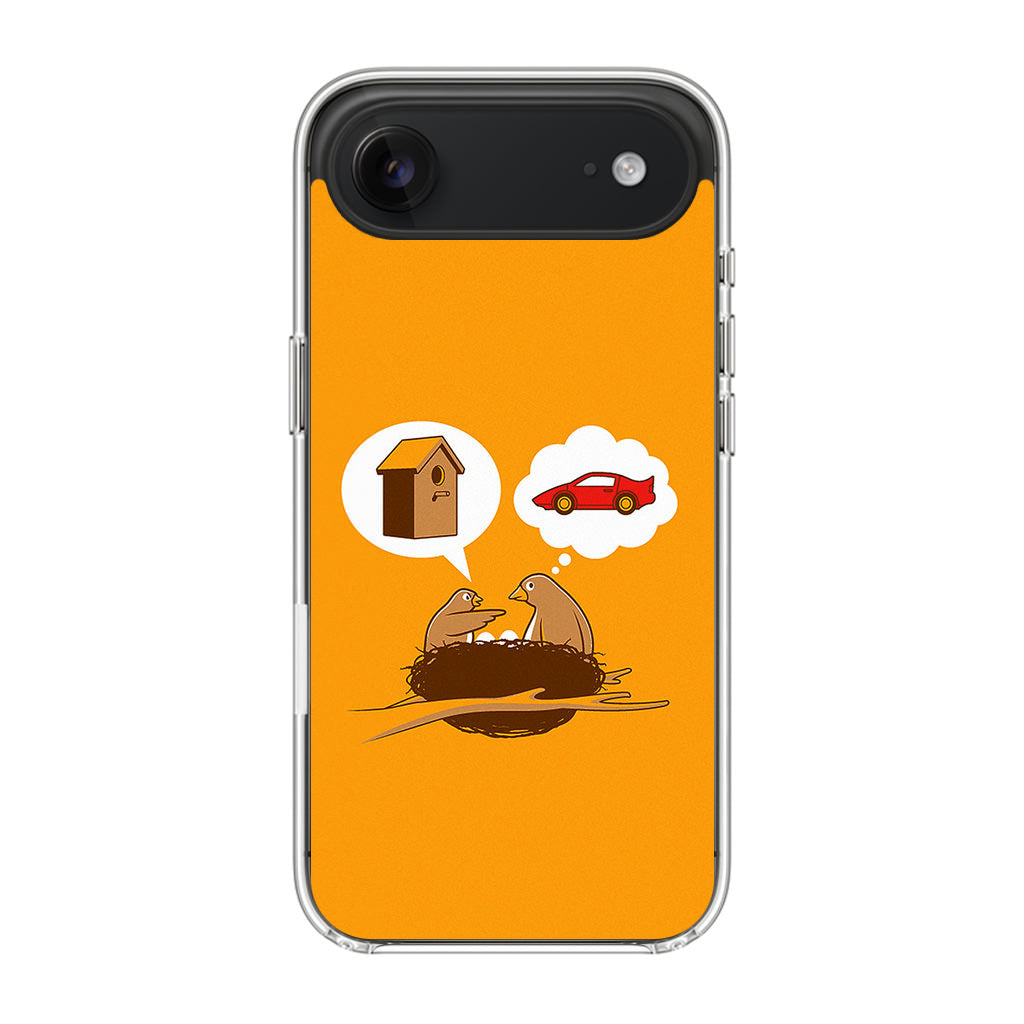 Bird Life Priorities iPhone Air Case