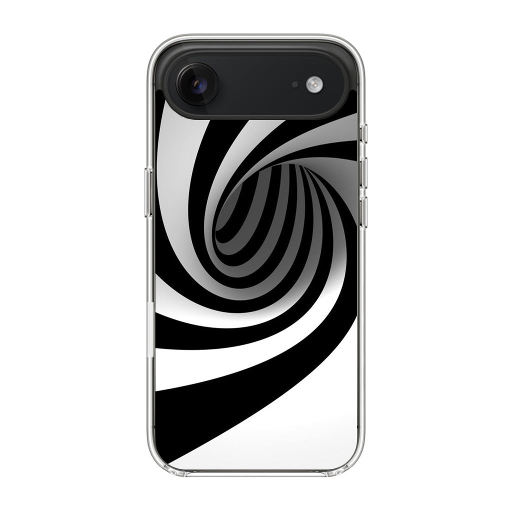 Black and White Twist iPhone Air Case