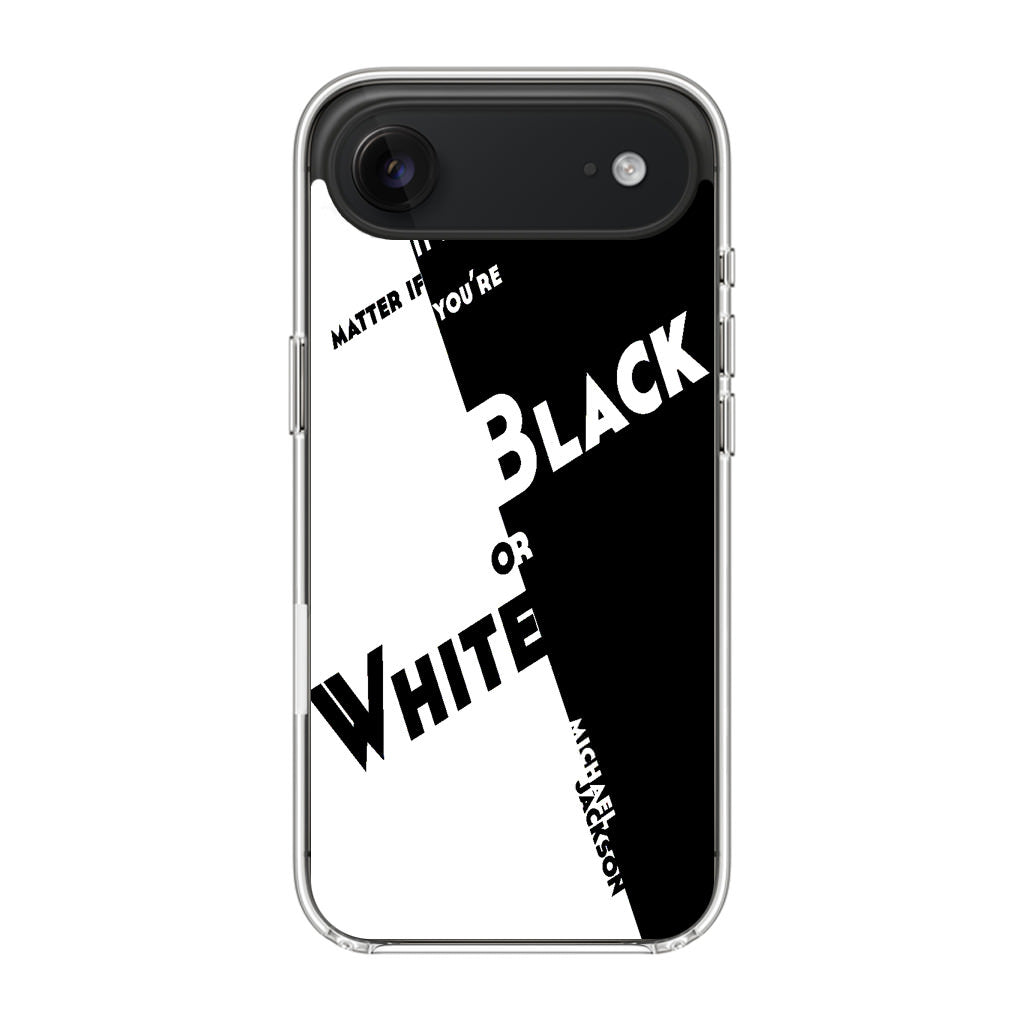 Black Or White Michael Jackson iPhone Air Case