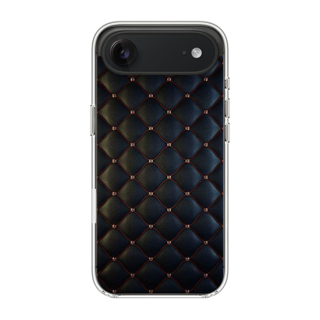 Black Royal Pattern iPhone Air Case
