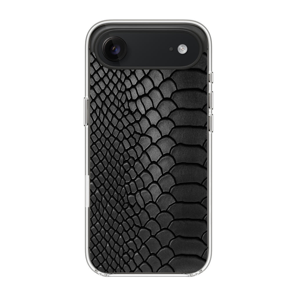 Black Snake Skin Texture iPhone Air Case