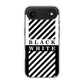 Black White Stripes iPhone Air Case