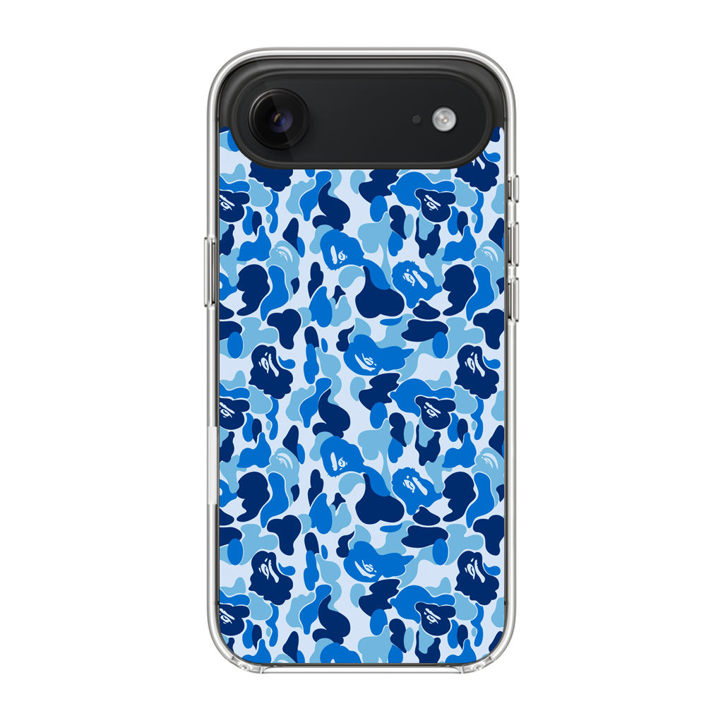 Blue Camo iPhone Air Case