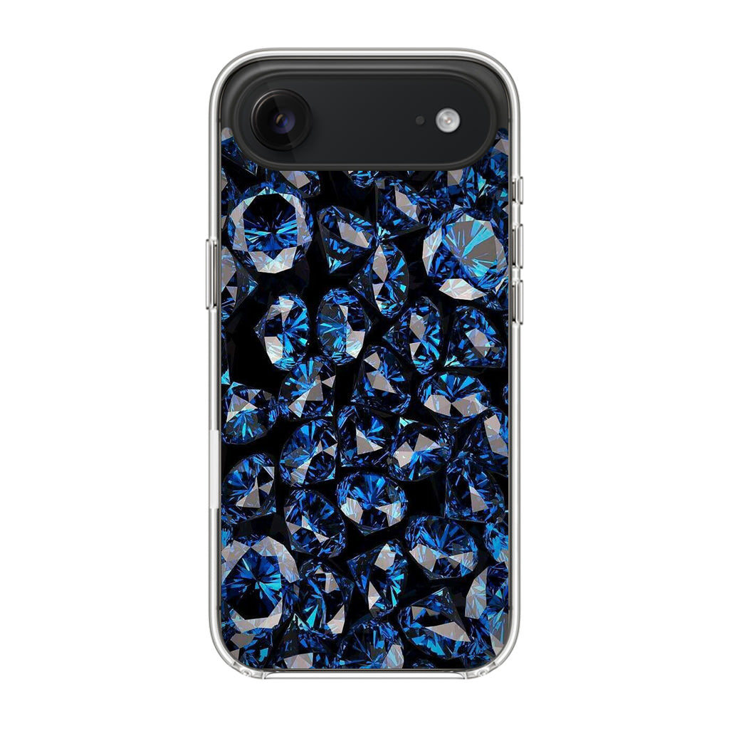 Blue Diamonds Pattern iPhone Air Case