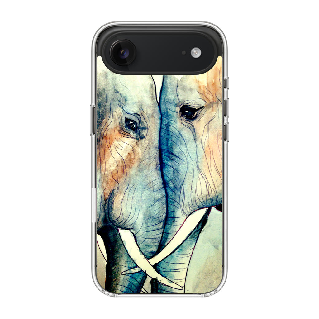 Elephants Sadness iPhone Air Case