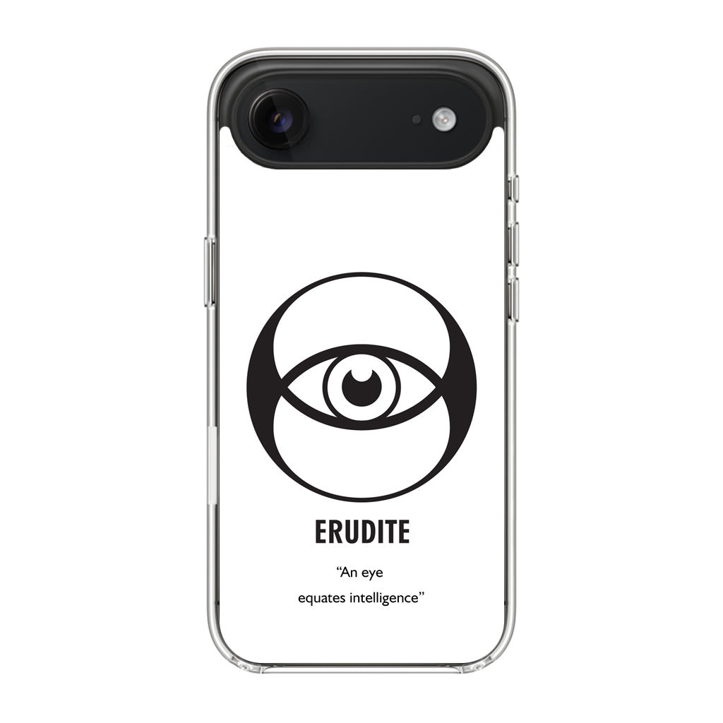 Erudite Divergent Faction iPhone Air Case