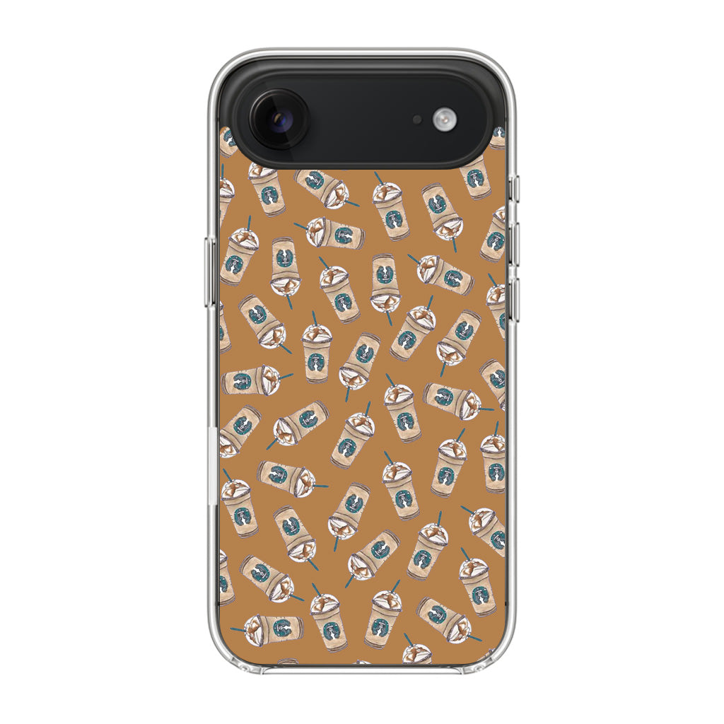 Iced Cappuccinos Lover Pattern iPhone Air Case
