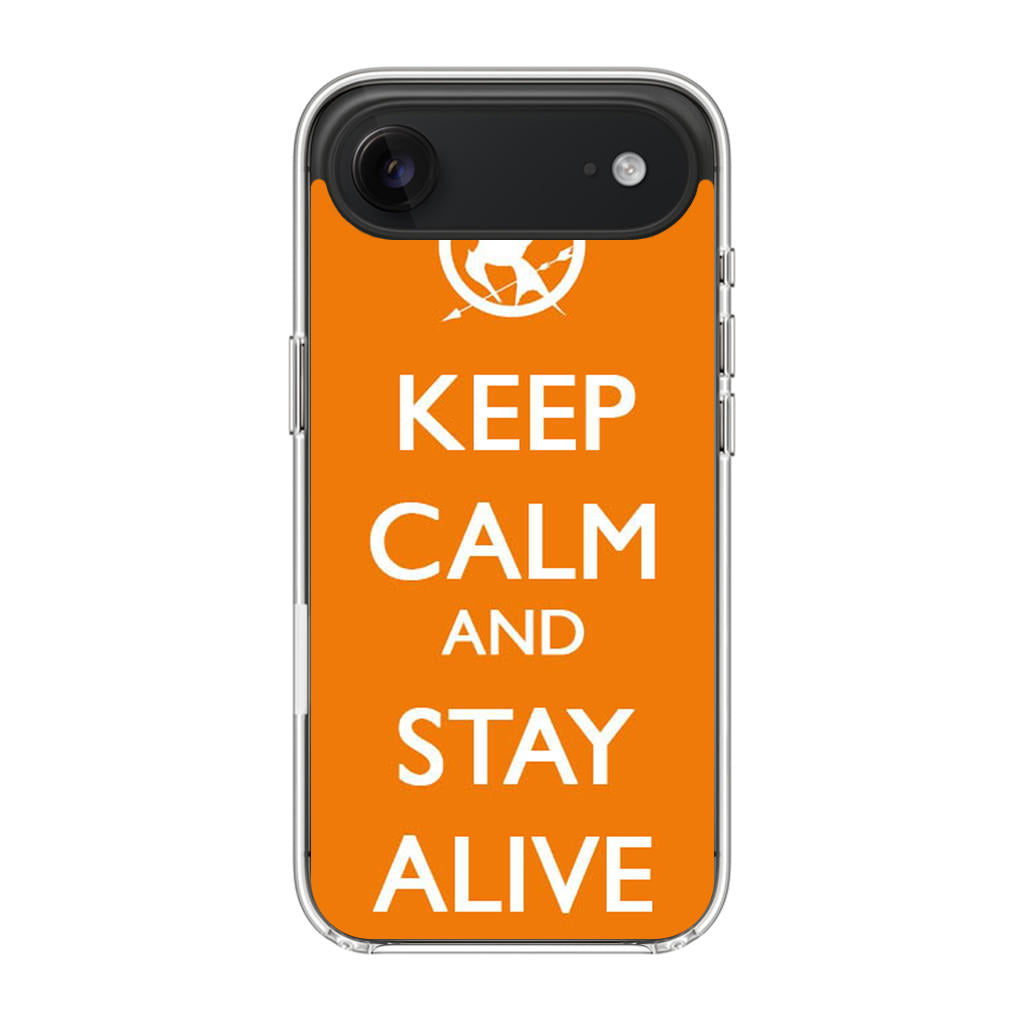 Keep Calm and Stay Alive iPhone Air Case