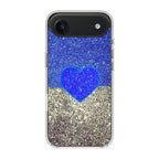 Love Glitter Blue and Grey iPhone Air Case
