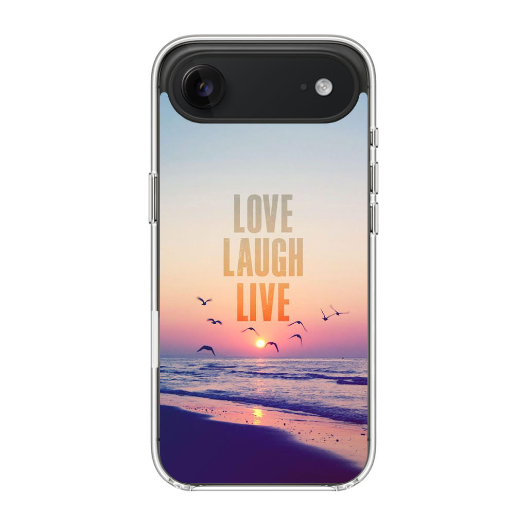 Love Laugh Live iPhone Air Case