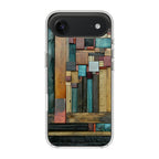 Painted Abstract Wood Sculptures iPhone Air Case