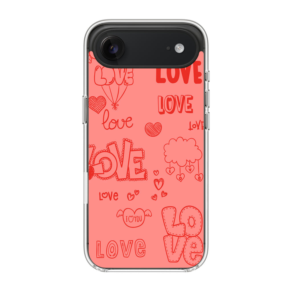 Pink Lover iPhone Air Case
