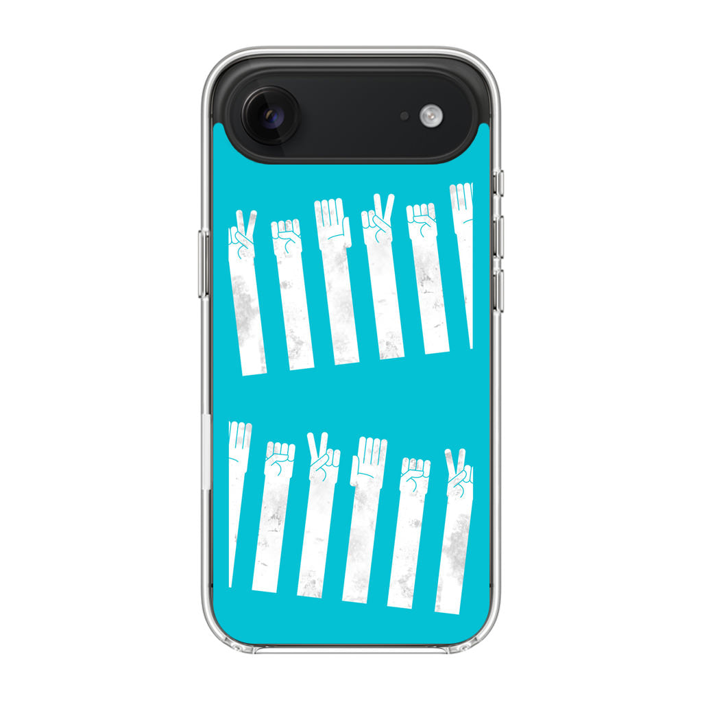Rock–paper–scissors Zebra Crossing iPhone Air Case