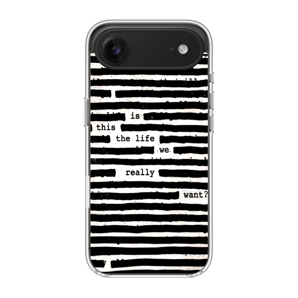 Roger Waters Is This the Life We Really Want iPhone Air Case