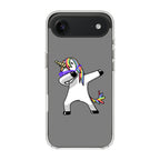Unicorn Dabbing Grey iPhone Air Case