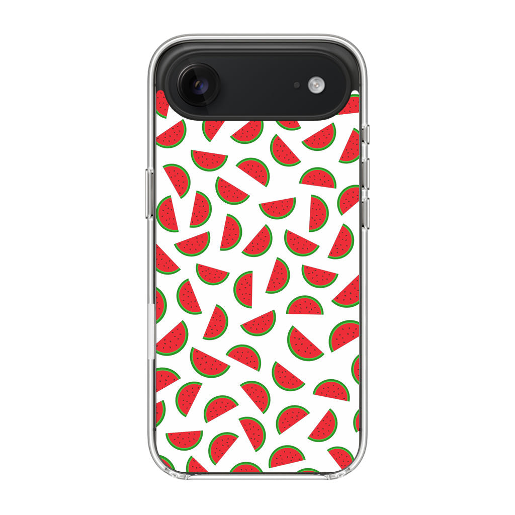 Watermelon Fruit Pattern White iPhone Air Case