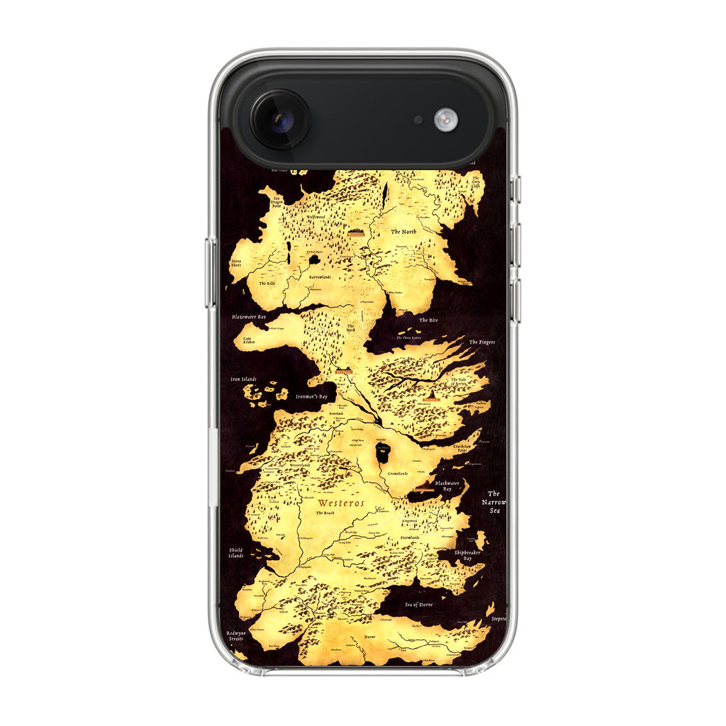 Westeros Map iPhone Air Case