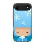 Winter Afro Girl iPhone Air Case