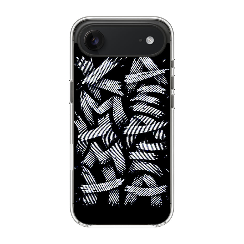 Dragon Ball Kamehameha Font Art iPhone Air Case