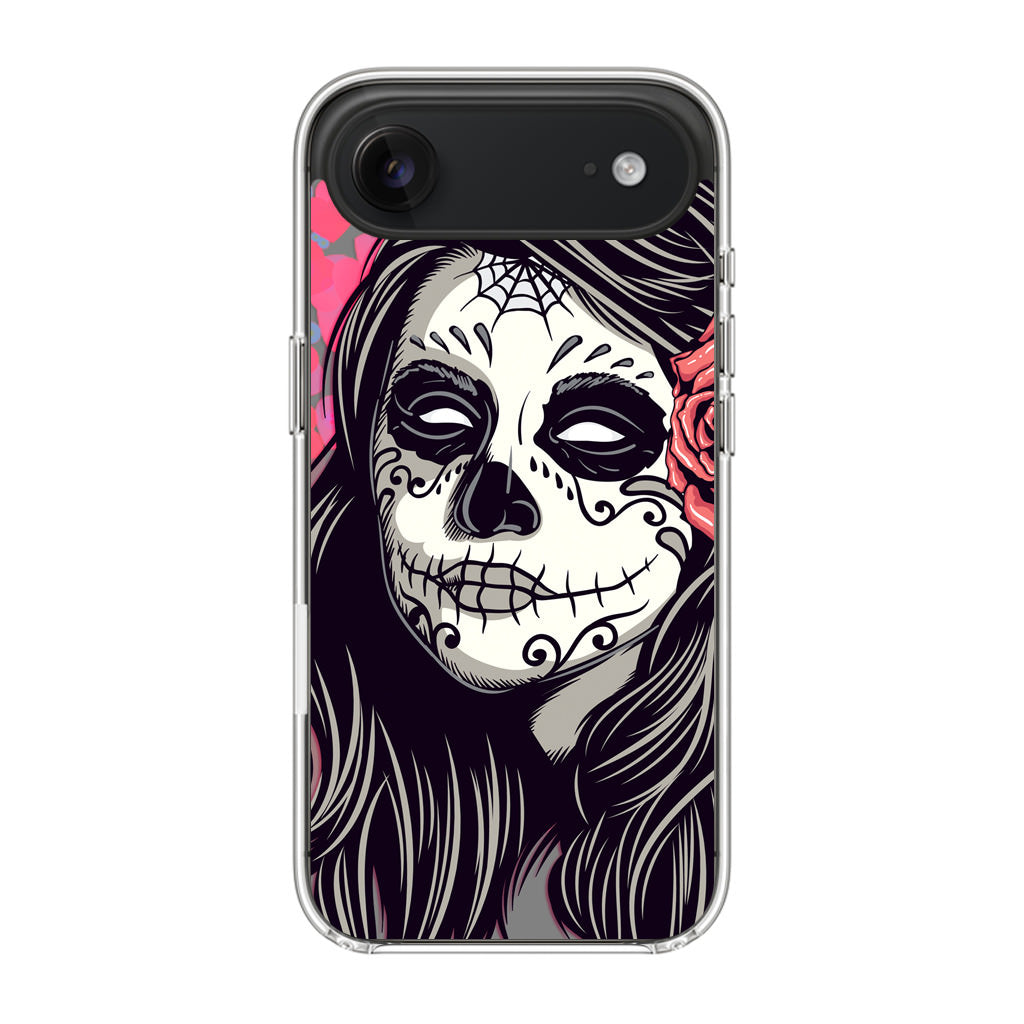 Girl Skull Flower iPhone Air Case