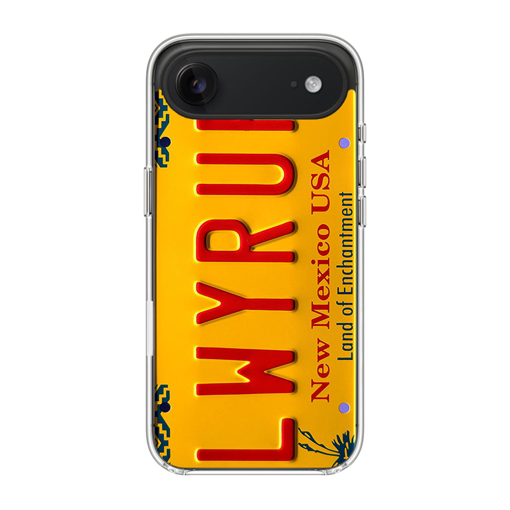 LWYRUP License Plate iPhone Air Case