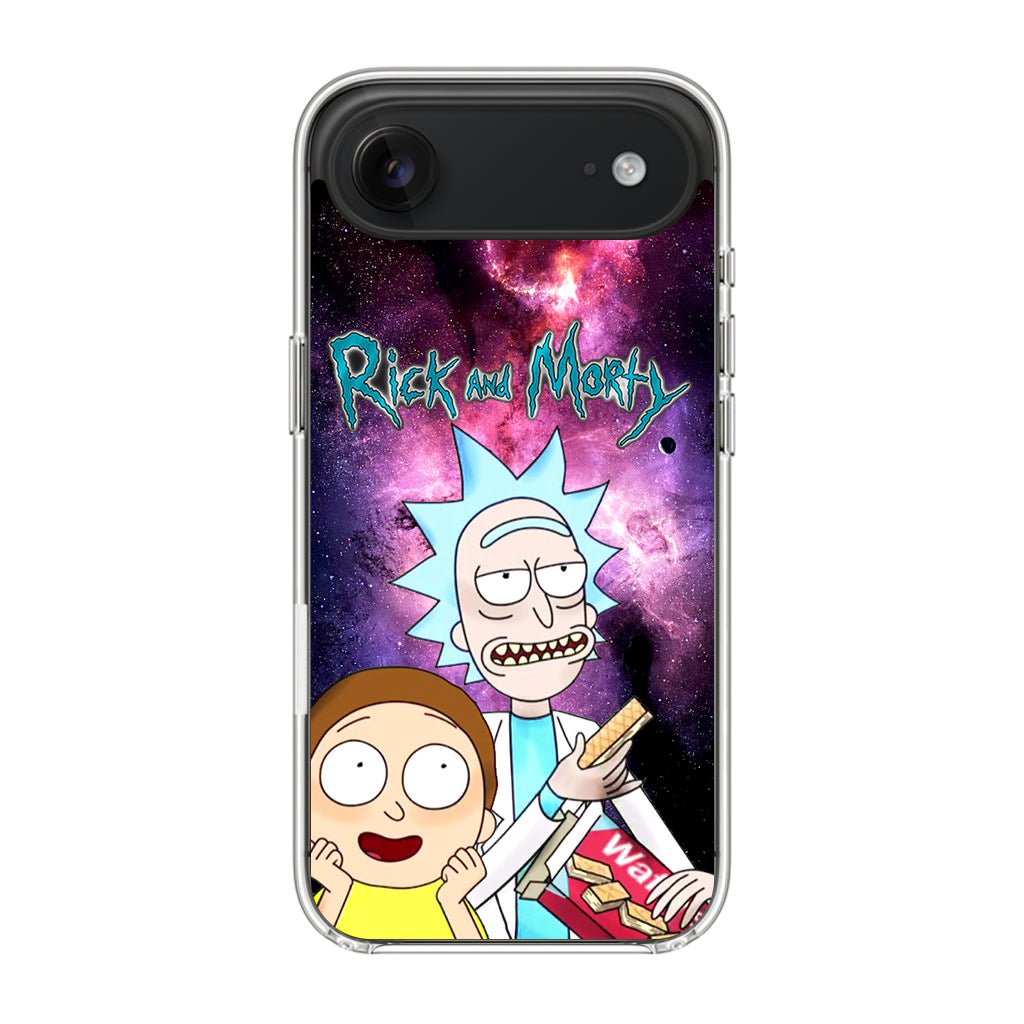 Rick And Morty Nebula Space iPhone Air Case
