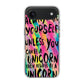Rainbow Unicorn Quote iPhone Air Case