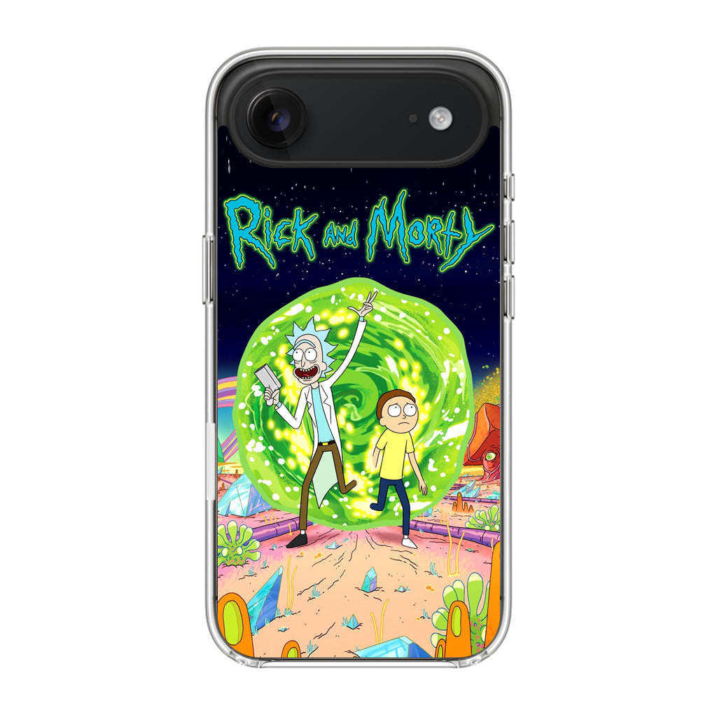 Rick And Morty Portal Gun iPhone Air Case