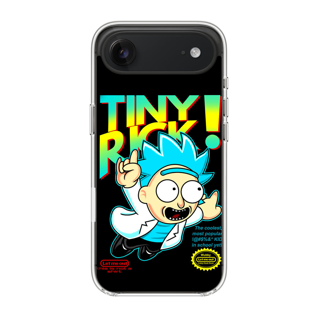 Tiny Rick Let Me Out iPhone Air Case