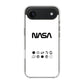 NASA Minimalist White iPhone Air Case