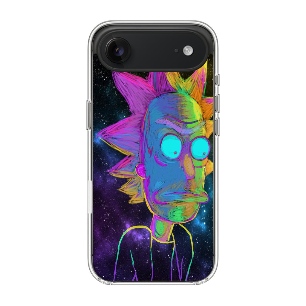 Rick Colorful Crayon Space iPhone Air Case