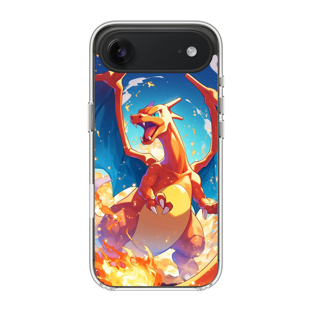 Charizard Crimson Storm iPhone Air Case