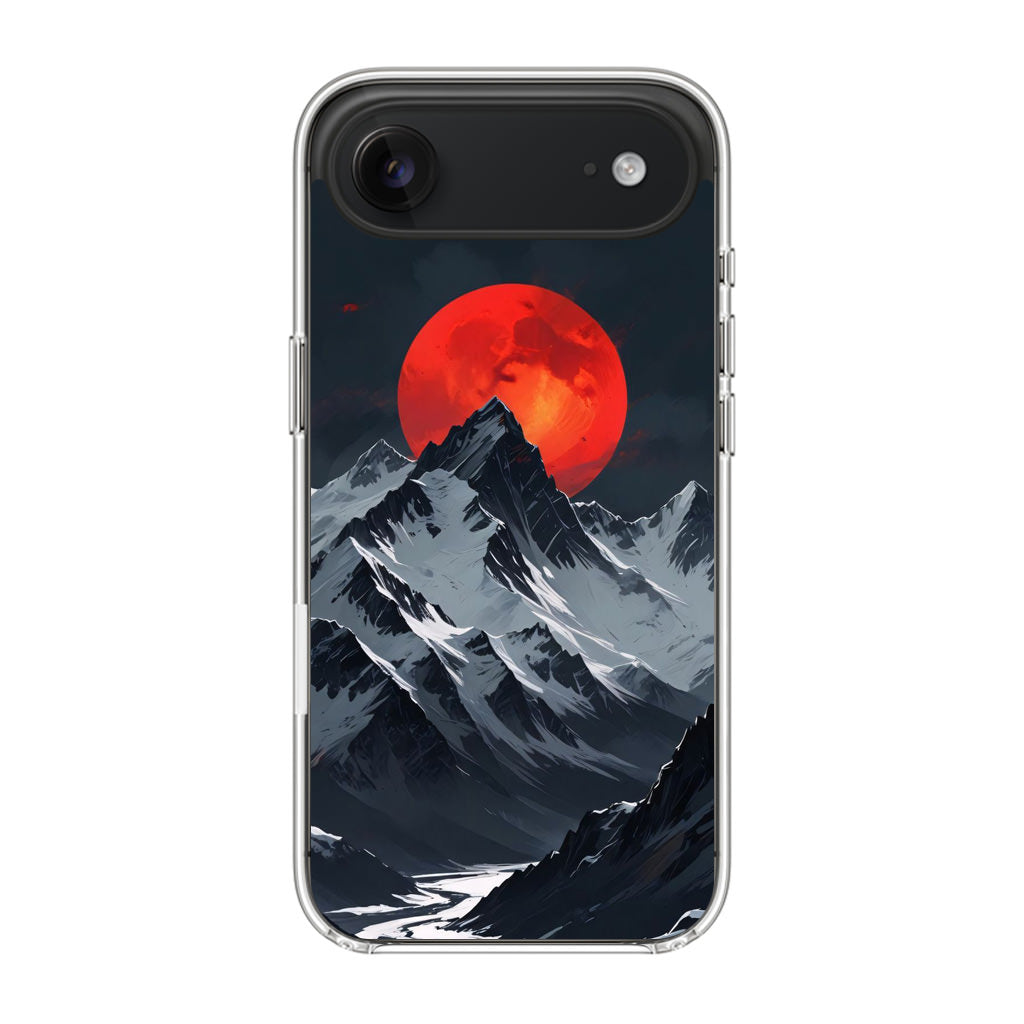 Crimson Eclipse The Mountain iPhone Air Case