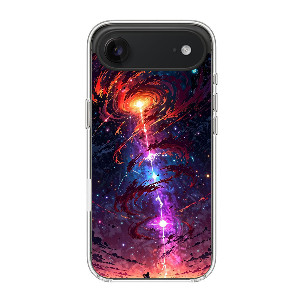 Stargazer at the Axis of Creation iPhone Air Case