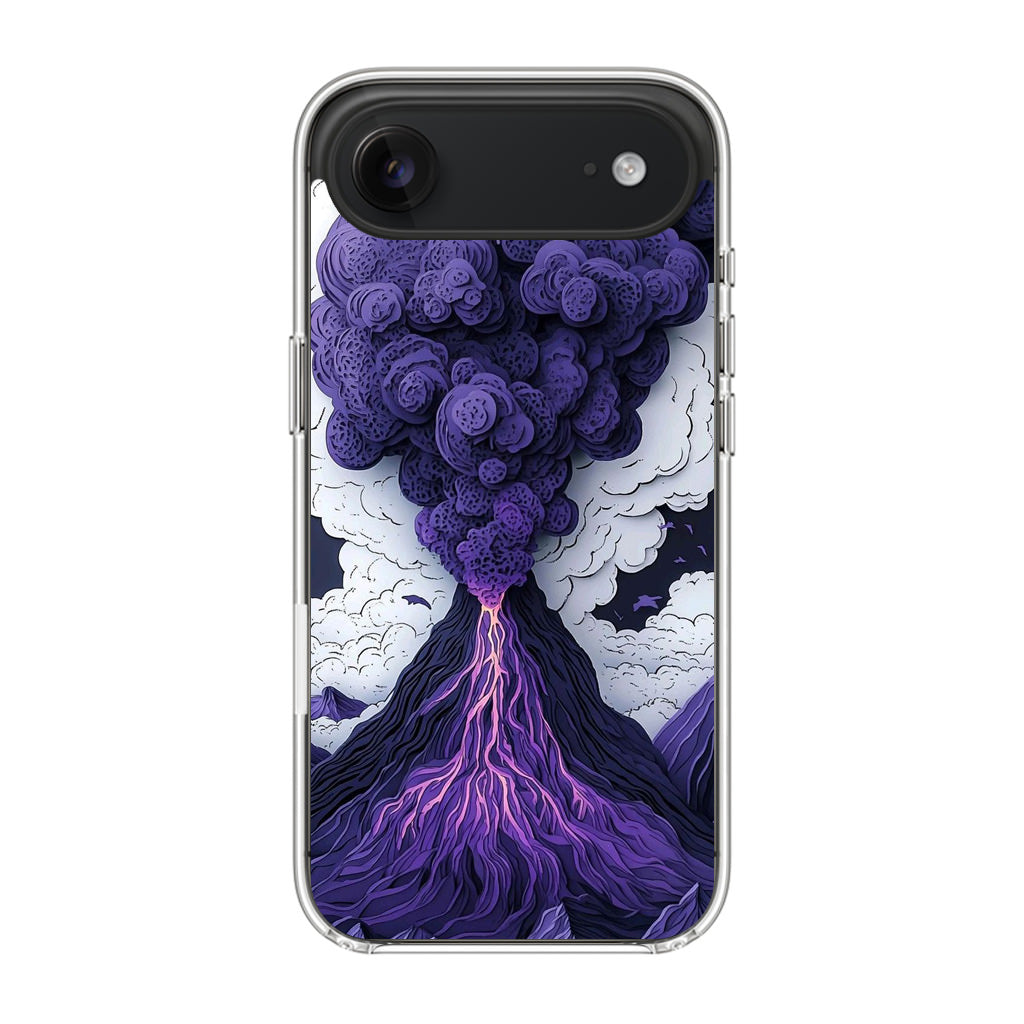 Violet Fury The Awakening Volcano iPhone Air Case
