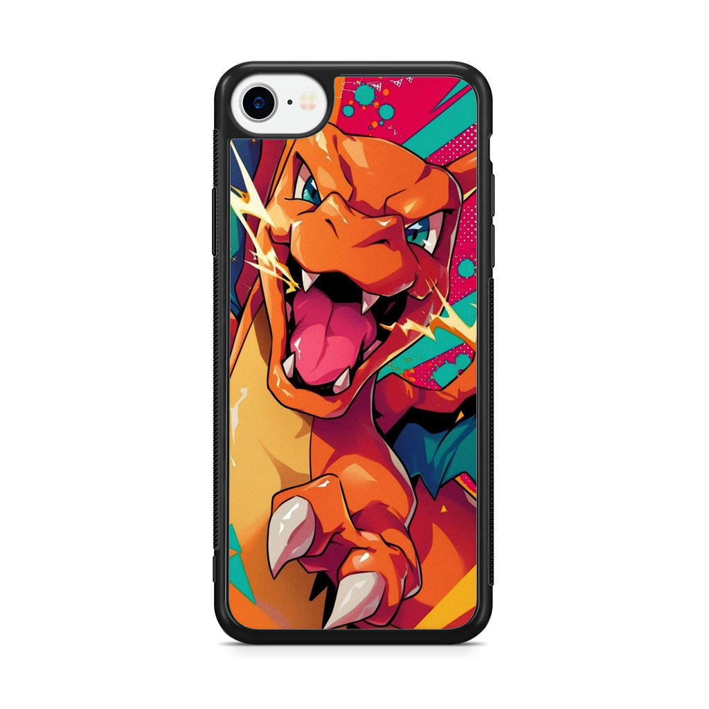 Blazing Fury Charizard iPhone SE 3rd Gen 2022 Case