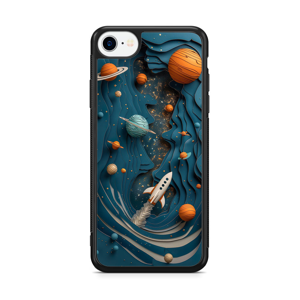 Cardboard Cosmos iPhone SE 3rd Gen 2022 Case