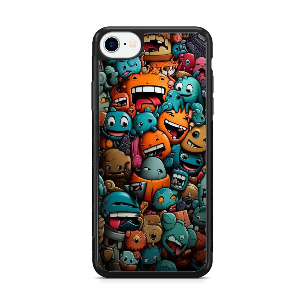 Chaos Chuckles Invasion iPhone SE 3rd Gen 2022 Case