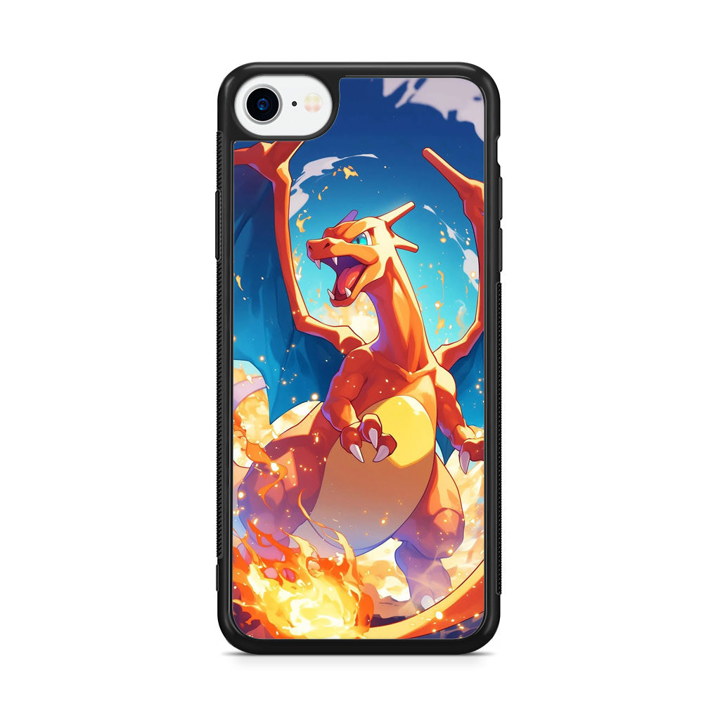 Charizard Crimson Storm iPhone SE 3rd Gen 2022 Case